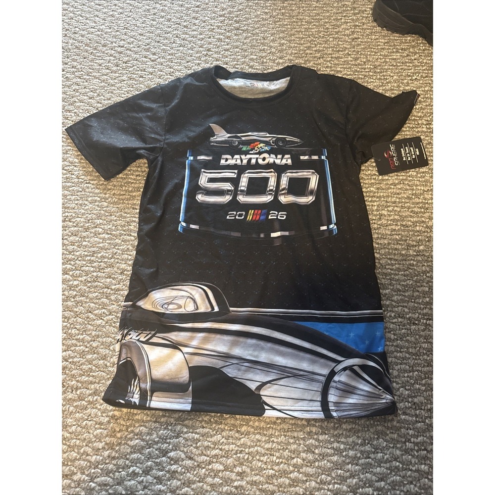 Daytona 500 NASCAR‎ 2026  Total Print ProSphere Event Shirt Size Small NWT